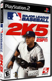 Major League Baseball 2K5 - Box - 3D Image