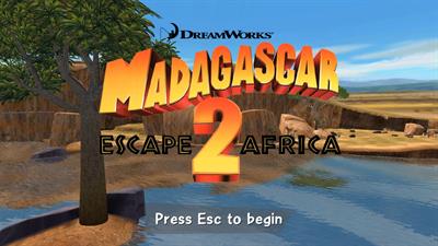 Madagascar: Escape 2 Africa - Screenshot - Game Title Image