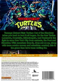 Teenage Mutant Ninja Turtles: Turtles in Time Re-Shelled - Fanart - Box - Back Image