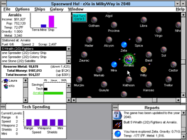 Spaceward Ho! - Screenshot - Gameplay Image