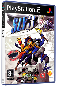 Sly 3: Honor Among Thieves - Box - 3D Image