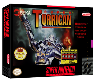 Super Turrican - Box - 3D Image