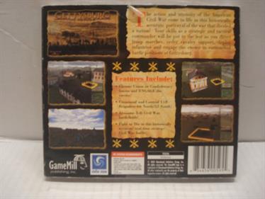 Gettysburg: Civil War Battles - Box - Back Image