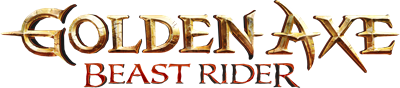 Golden Axe: Beast Rider - Clear Logo Image