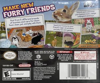 Petz Bunnyz - Box - Back Image