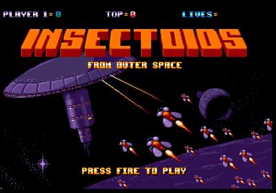 Insectoids - Screenshot - Game Title Image