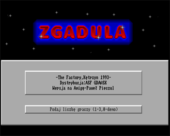 Zgadula - Screenshot - Game Select Image