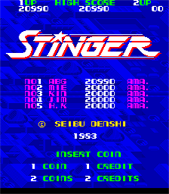 Stinger - Screenshot - High Scores Image