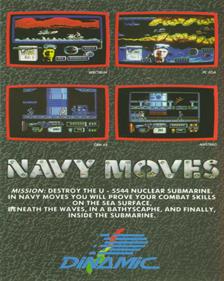 Navy Moves - Box - Back Image