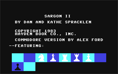 Sargon II - Screenshot - Game Title Image