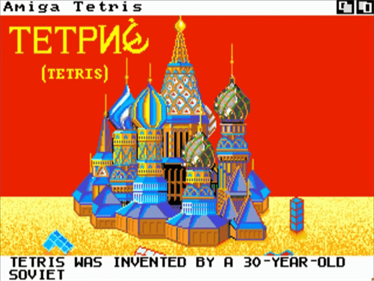 Tetris: The Soviet Challenge - Screenshot - Game Title Image