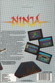 Ninja (Mastertronic) - Box - Back Image