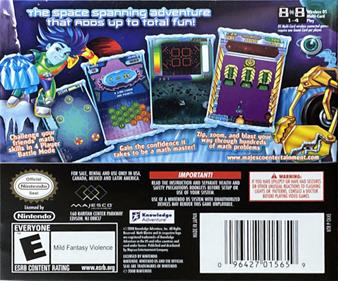 Math Blaster in the Prime Adventure - Box - Back Image