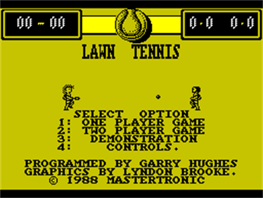 Grand Prix Tennis - Screenshot - Game Title Image