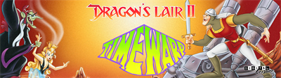 Dragon's Lair II: Time Warp - Arcade - Marquee Image