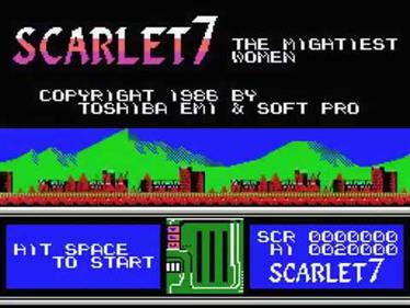 Scarlet 7: The Mightiest Women - Screenshot - Game Title