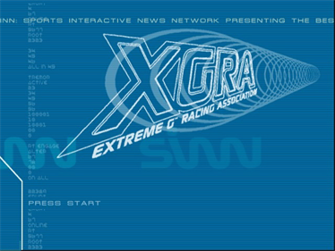 XGRA: Extreme G Racing Association - Screenshot - Game Title Image
