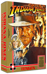 Indiana Jones and the Temple of Doom (Unlicensed) - Box - 3D Image