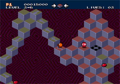 Mega Q*bert - Screenshot - Gameplay Image