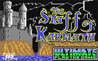 The Staff of Karnath - Screenshot - Game Title Image