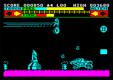 Lunar Jetman - Screenshot - Gameplay Image