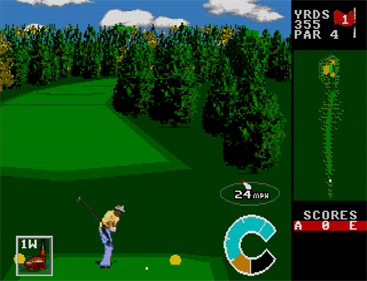 World Class Leaderboard Golf - Screenshot - Gameplay Image