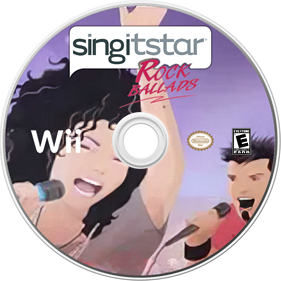 SingItStar: Rock Ballads - Fanart - Disc Image