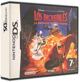 The Incredibles: Rise of the Underminer - Box - 3D Image