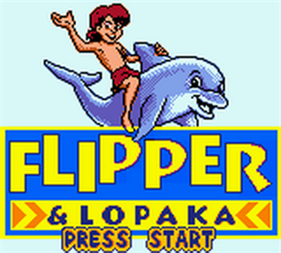 Flipper & Lopaka - Screenshot - Game Title Image