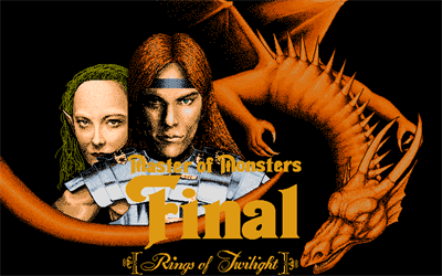 Master of Monsters Final: Rings of Twilight - Screenshot - Game Title Image