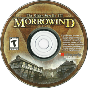 The Elder Scrolls III: Morrowind - Disc Image