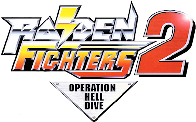 Raiden Fighters 2: Operation Hell Dive - Clear Logo Image