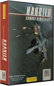 Harrier Combat Simulator - Box - 3D Image