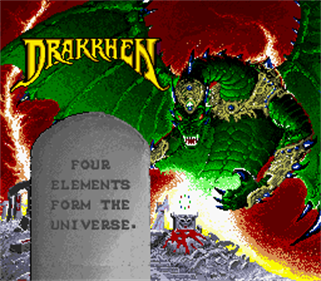 Drakkhen - Screenshot - Game Title Image
