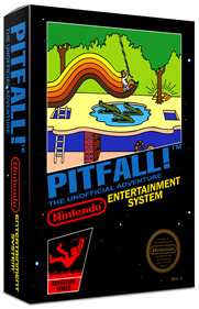 Pitfall: The Unofficial Adventure - Box - 3D Image