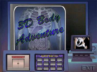 3-D Body Adventure - Screenshot - Game Select Image