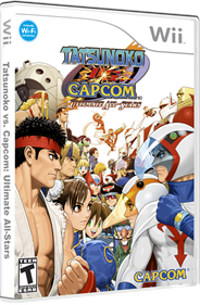 Tatsunoko vs. Capcom: Ultimate All-Stars - Box - 3D Image