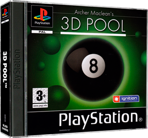 Archer Maclean's 3D Pool - Box - 3D Image