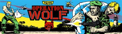 Operation Wolf - Arcade - Marquee Image