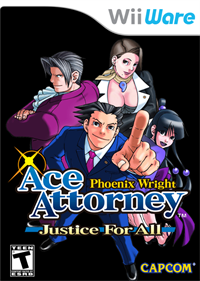 Phoenix Wright: Ace Attorney: Justice For All - Box - Front Image