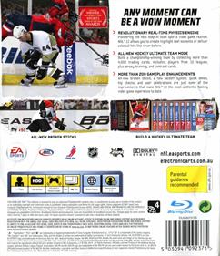 NHL 11 - Box - Back Image