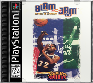 Slam 'n Jam '96 Featuring Magic & Kareem - Box - Front - Reconstructed Image