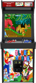 Blue's Journey - Arcade - Cabinet Image