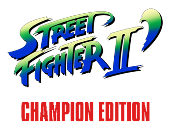 Street Fighter II' Champion Edition (Prototype) - Clear Logo Image