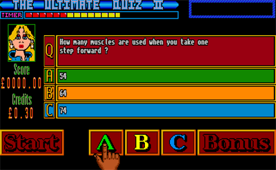 The Ultimate Quiz II - Screenshot - Gameplay Image