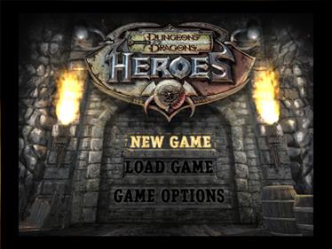 Dungeons & Dragons: Heroes - Screenshot - Game Title Image