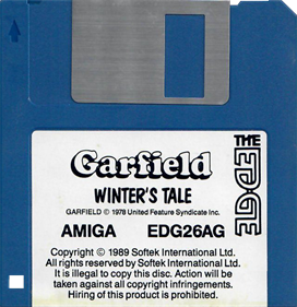 Garfield: Winter's Tail - Disc Image