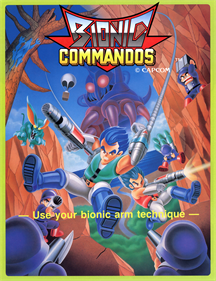 Bionic Commando - Advertisement Flyer - Front Image