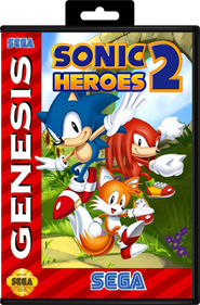 Sonic Classic Heroes 2 - Box - Front - Reconstructed Image