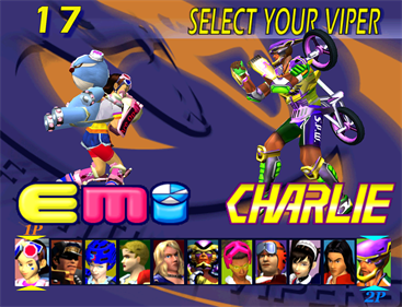 Fighting Vipers 2 - Screenshot - Game Select Image